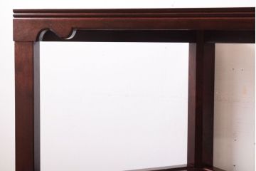 中古美品　松本民芸家具　隅棚I(定価約15万5千円)(2)