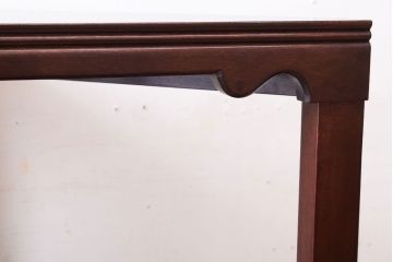 中古美品　松本民芸家具　隅棚I(定価約15万5千円)(2)