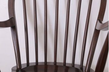 中古美品　松本民芸家具　#85型　リーチ型アームチェア(定価86000円)(1)