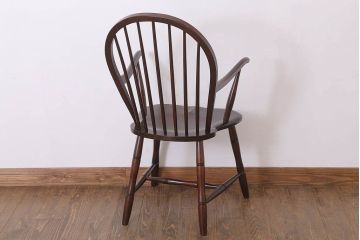 中古美品　松本民芸家具　#85型　リーチ型アームチェア(定価86000円)(2)