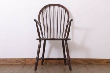 中古美品　松本民芸家具　#85型　リーチ型アームチェア(定価86000円)(2)