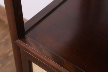 アンティーク雑貨　中古美品　松本民芸家具　A型電話台(定価約8万4千円)