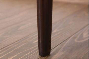 中古　松本民芸家具　77型　曲肘　ラッシ座面アームチェア(定価約18万円)(1)
