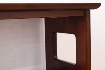 中古　松本民芸家具　上質な221型クズ布茶タンス?(定価約21万8千円)