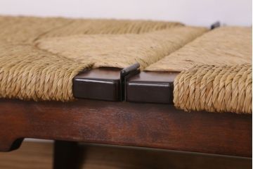 中古　美品　松本民芸家具　柳宗悦氏監修　#512型　ベンチ(長椅子、シェーズロング、寝イス、寝椅子)(定価約48万円)(R-022544)