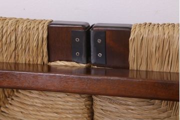 中古　美品　松本民芸家具　柳宗悦氏監修　#512型　ベンチ(長椅子、シェーズロング、寝イス、寝椅子)(定価約48万円)(R-022544)