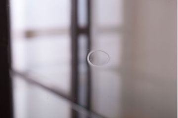 アンティーク家具　総栗材!大正ロマン　和製アンティークのガラスケース