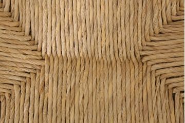中古　松本民芸家具　美品　#48型　ラッシ座面　スピンドルアームチェア(定価約14万9千円)(椅子)(1)