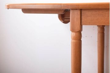 中古　飛騨産業　キツツキマーク　バタフライテーブル