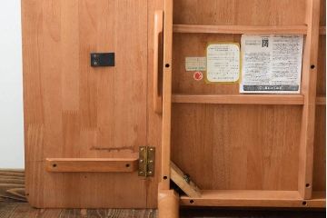 中古　飛騨産業　キツツキマーク　バタフライテーブル