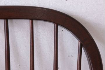 中古美品　松本民芸家具　#513型　長ウィンザーチェア三人掛(定価283500円)(ウインザーチェア)