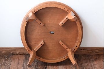 中古　天童木工　上品なサイドテーブル(花台)(1)