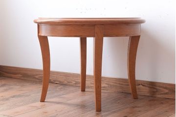 中古　天童木工　上品なサイドテーブル(花台)(2)