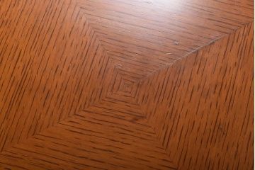 中古　天童木工　小ぶりなラウンドテーブル(1)