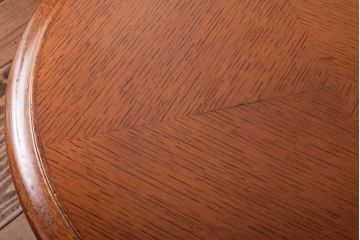 中古　天童木工　小ぶりなラウンドテーブル(1)