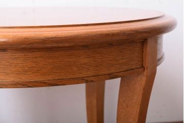 中古　天童木工　小ぶりなラウンドテーブル(1)