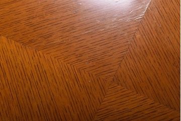 中古　天童木工　小ぶりなラウンドテーブル(2)