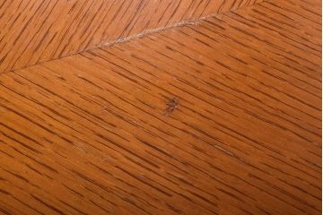 中古　天童木工　小ぶりなラウンドテーブル(2)