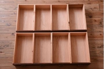 レトロ家具　アンティーク　特大サイズ　昭和レトロな木製作業台(カウンターテーブル)