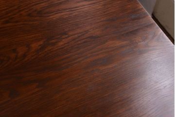 レトロ家具　アンティーク　特大サイズ　昭和レトロな木製作業台(カウンターテーブル)