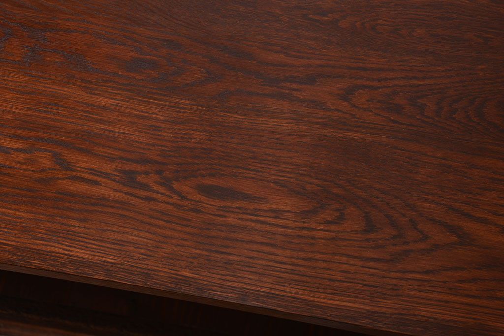 レトロ家具　アンティーク　特大サイズ　昭和レトロな木製作業台(カウンターテーブル)