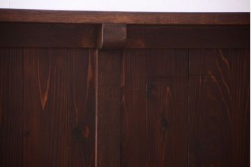 レトロ家具　アンティーク　特大サイズ　昭和レトロな木製作業台(カウンターテーブル)