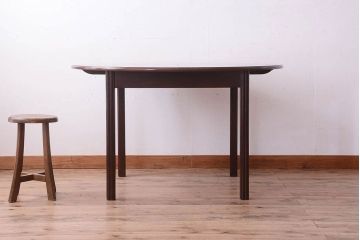 ヴィンテージ家具　北欧ビンテージ　G-PLAN　円形　エクステンションテーブル