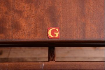 ヴィンテージ家具　北欧ビンテージ　G-PLAN　円形　エクステンションテーブル