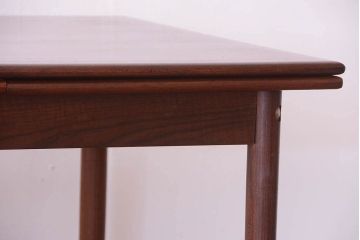 北欧家具　シンプルなビンテージダイニングテーブル(エクステンションテーブル)