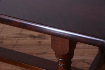 中古美品　松本民芸家具　L・T型卓(ダイニングテーブル)(定価約45万9千円)