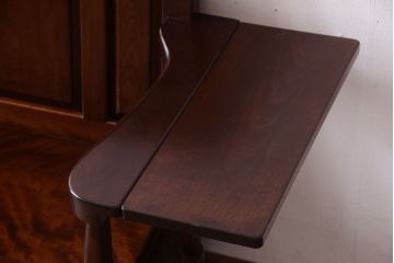 中古美品　松本民芸家具　羽根付ベンチ