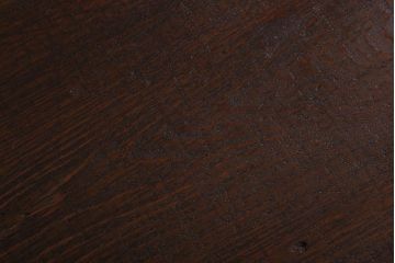 アンティーク家具　古材一枚板天板のアンティーク鉄脚テーブル(作業台、机)(1)