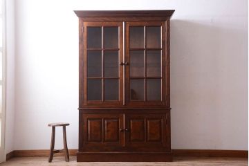 中古美品　松本民芸家具　E型　書棚(本棚)(定価約57万7千円)