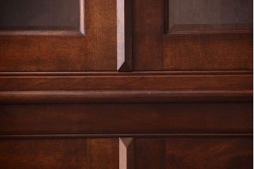 中古美品　松本民芸家具　E型　書棚(本棚)(定価約57万7千円)