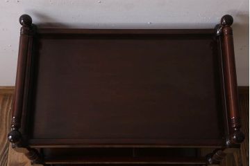 中古美品　松本民芸家具　A型 ワゴン(キャスターワゴン)(定価約10万2千円)