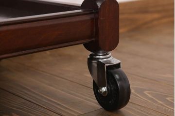 中古美品　松本民芸家具　A型 ワゴン(キャスターワゴン)(定価約10万2千円)