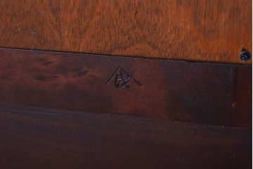 中古美品　松本民芸家具　特注品　コーナーローキャビネット