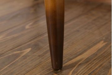  中古美品　飛騨産業　キツツキマーク　クッション付きビンテージアームチェア(2)