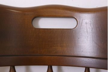 中古美品　飛騨産業ビンテージ　キツツキマーク　上質なアームチェア