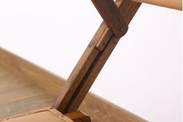 アンティーク家具　和製アンティーク　古い木製のリーディングデスク(折りたたみ式学習机)(1)