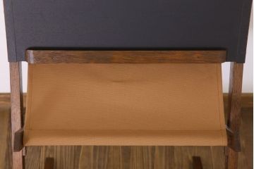 アンティーク家具　和製アンティーク　古い木製のリーディングデスク(折りたたみ式学習机)(2)