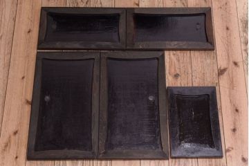 アンティーク家具　縞黒檀材!上質なアンティーク茶箪笥