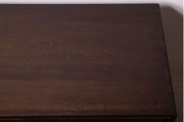アンティーク家具　縞黒檀材!上質なアンティーク茶箪笥