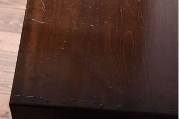 アンティーク家具　縞黒檀材!上質なアンティーク茶箪笥