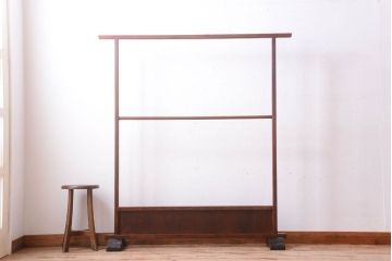 アンティーク雑貨　和製アンティーク　古い木製の衣桁