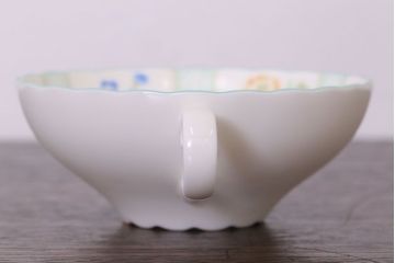 中古　ノリタケ(Noritake)　FLOROLA(フローローラ)　花柄　カップ&ソーサー2脚セット(洋食器)