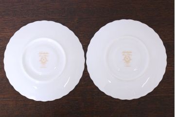 中古　ノリタケ(Noritake)　FLOROLA(フローローラ)　花柄　カップ&ソーサー2脚セット(洋食器)