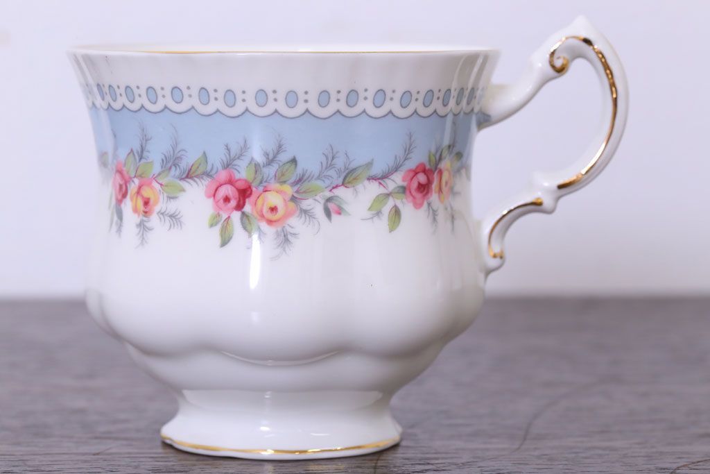 イギリス　PARAGON(パラゴン)　BRIDESMAID(ブライズメイド)　カップ&ソーサー4客セット(洋食器)