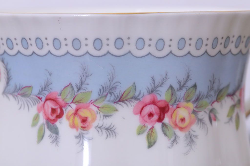 イギリス　PARAGON(パラゴン)　BRIDESMAID(ブライズメイド)　カップ&ソーサー4客セット(洋食器)