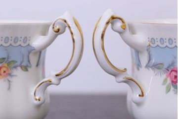 イギリス　PARAGON(パラゴン)　BRIDESMAID(ブライズメイド)　カップ&ソーサー4客セット(洋食器)